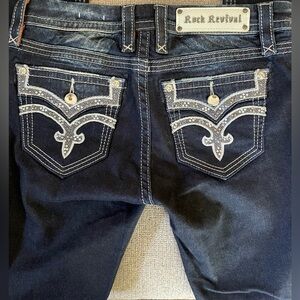 Rock Revival Easy fit Bootcut Jeans size 28 Regular length never worn